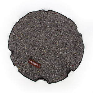 ALEXANDER OLCH BLACK, GRAY, WHITE CLASSIC POCKET SQUARE | MENS